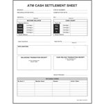 Form - ATM Reconciliation Sheet