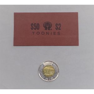 Wrapper - Tubular Coin - $2.00