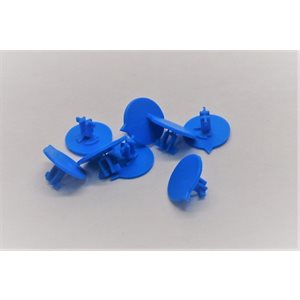 Button Security Seal - Blue