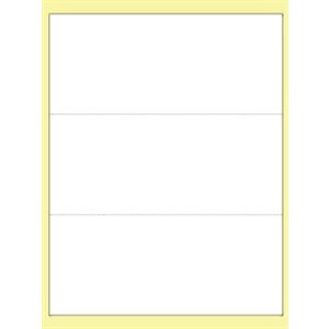 Sheet - Receipt (8.5x11) (3-part - 2 perf)